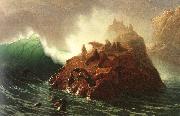 Albert Bierstadt Seal Rock oil on canvas